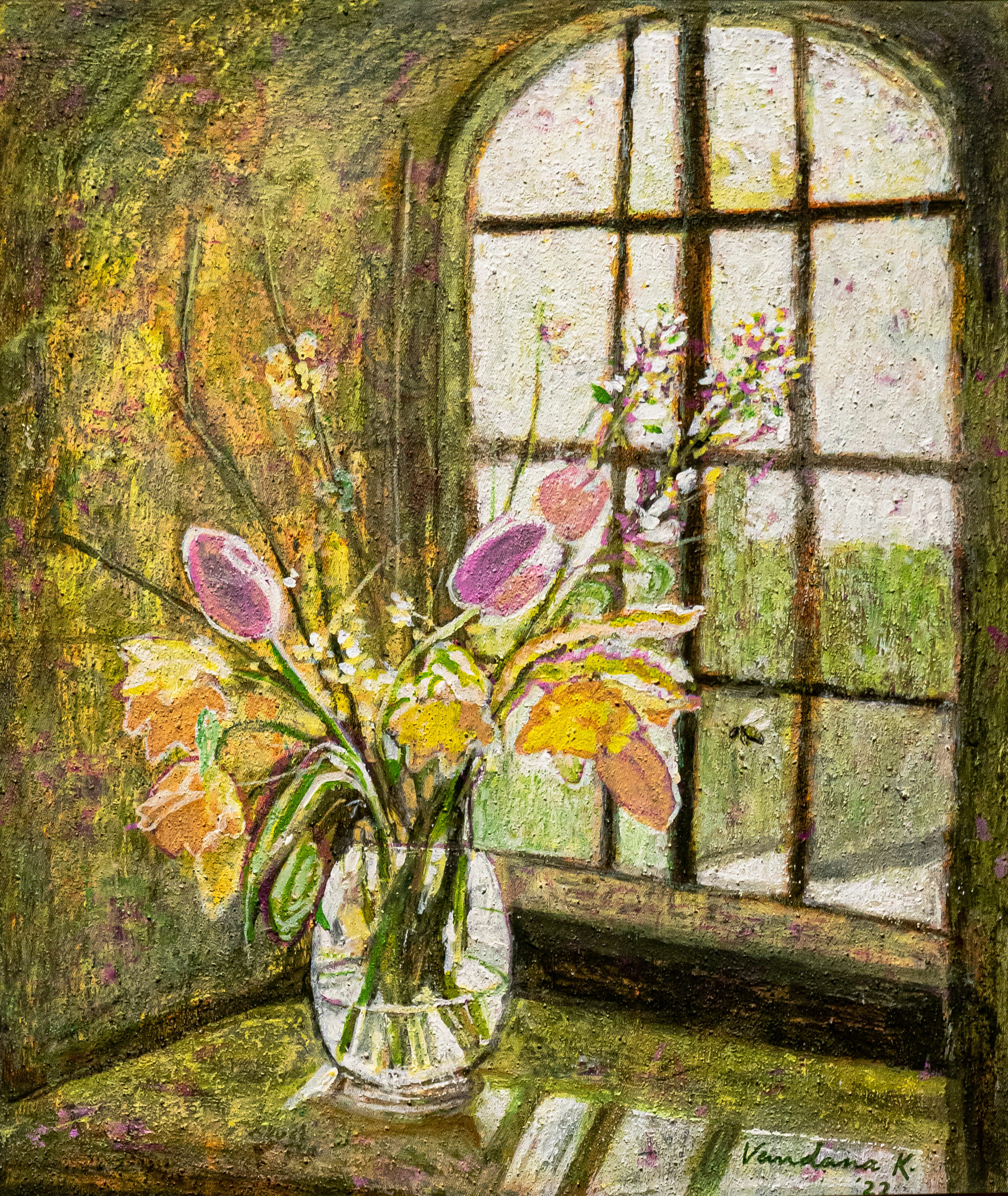 Tulips by the Window